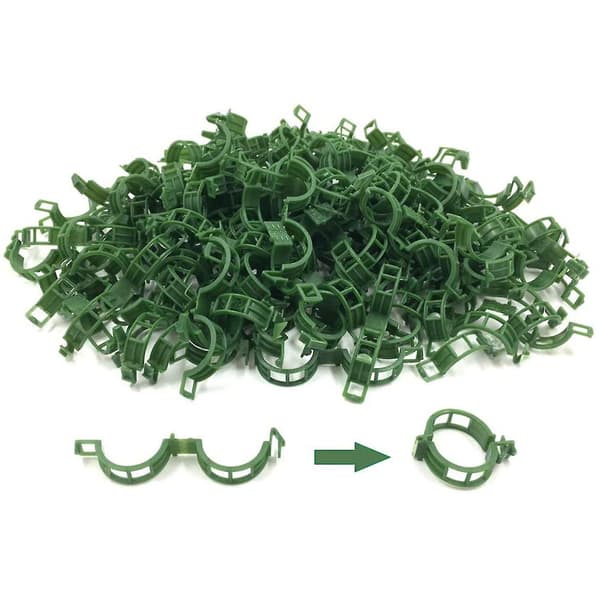 200 stk. Haveplante Støtteclips, Tomatclips, Espalierclips, Til Agurk Blomst Squash Vinstok, 1