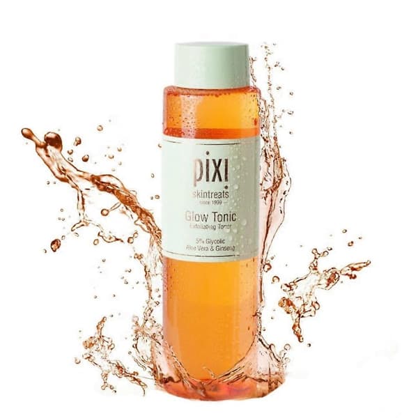 Pixi Glow Tonic 250ml – Kuoriva kasvovesi glykolihapolla, aloella ja ginsengillä