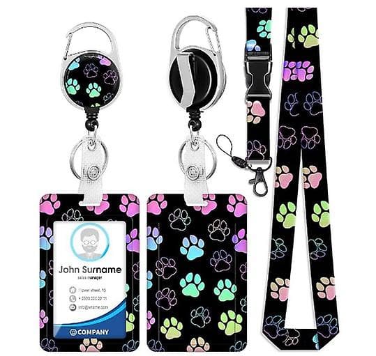 ID-kortholder Kortholder Busskortholder Arbeidskortholder Hengende kortholder med snor