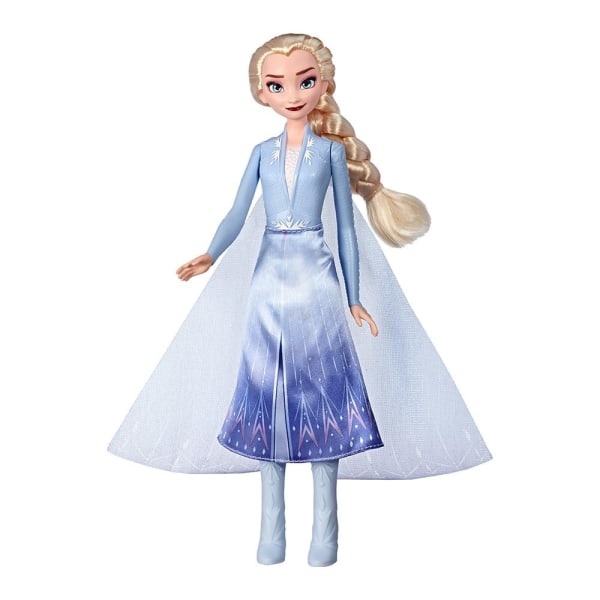 Hasbro Frozen 2 / Frost 2, Dukke Med Lys-tøj - Elsa Multicolor
