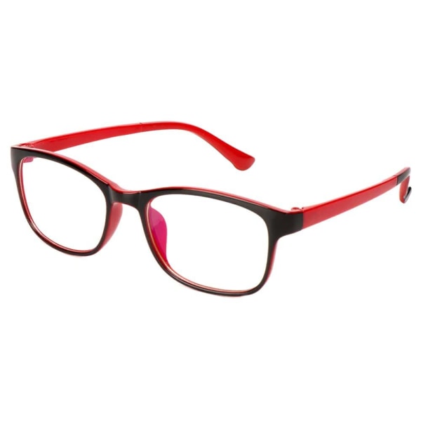 Northix Anti Blue Light-briller - Røde Brillestænger Red