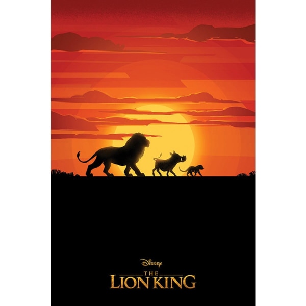 Disney Lejonkungen, Maxi Poster - Long Live The King Multifärg
