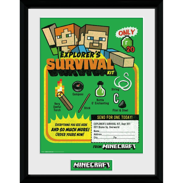 Minecraft - Tavla, Survival Kit Multifärg