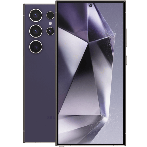 Samsung Galaxy S24 Ultra Titanium Violet 256 GB Klass A (refurbished)