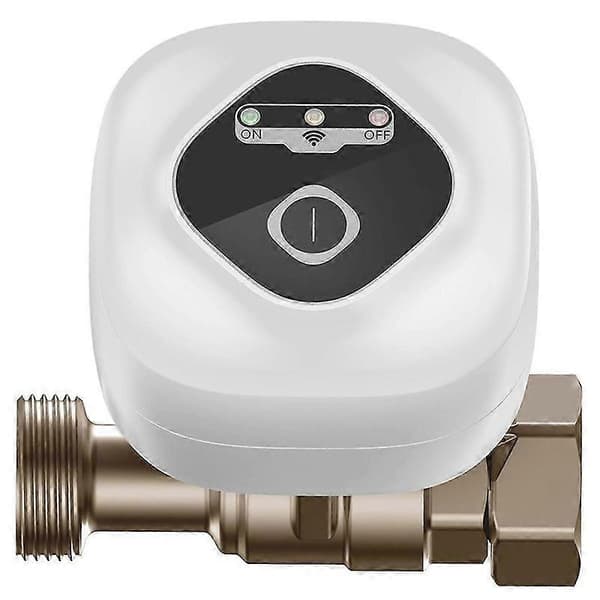 WiFi Intelligent Kuleventil Automatisk Vannavstengningsventil Støtte APP-kontroll/3 Tidsinnstillingsmoduser/Vannlekkasjealarm EU(C)