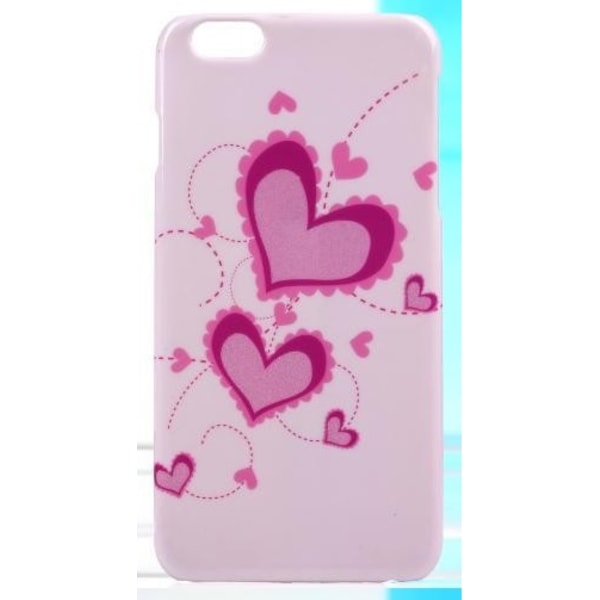 Mobilskal Iphone 6/6s Two Pink Hearts
