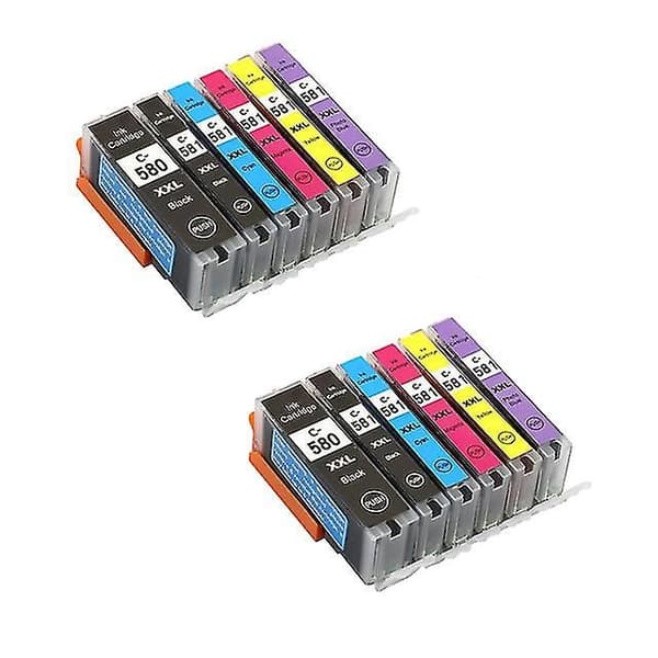 Pgi-580 cli-581xl 580 blækpatron kompatibel til Canon Pixma Tr7550 Tr8550 Ts705 Ts6350 Ts6351 Ts8150 Ts8251 Ts8350