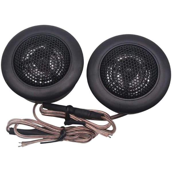 2 stk 120W 4ohm diskant innebygd kondensator mini dome diskant kraftig og klar lyd førstevalg for avansert billyd