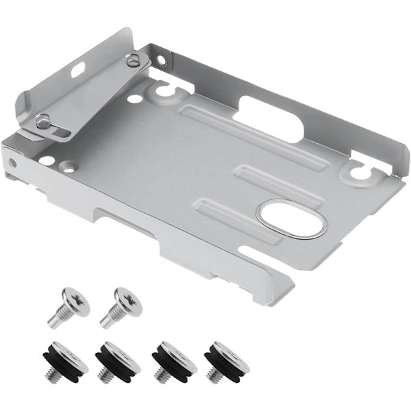 Traders 2,5-tums hårddiskhållare kompatibel med PS3 CECH-400X-serien Super Tray-adapter med skruvar