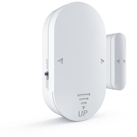 Køleskabs- og frysedørsåbningsdetektor – 110 dB alarm – Åben dør-advarsel – Nem installation med tape
