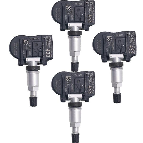 1 Set med 4 Tpms 433mhz Däcktrycksensorer för Model S Model X Model 3 1034602-00-a 103460200a