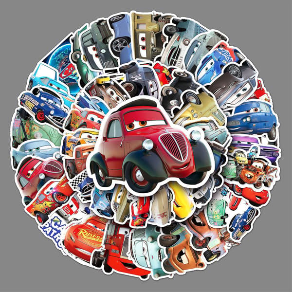 Db Disney Pixar Tegneserie Biler Klistremerker For Bil Bærbar Telefon Deksel Kjøleskap Scrapbook Klistremerke Vanntett Graffiti Klistremerker Leker Ba