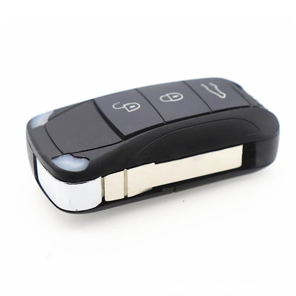 Reservedel Nøkkelskall for Porsche Cayenne Fjernkontrollnøkkel 3-knapper {DB}