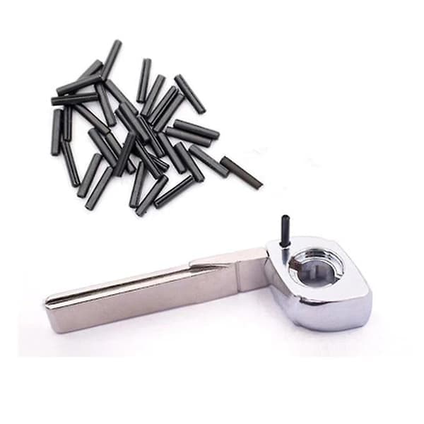 100 stk 1,6 mm pinner for Keydiy Vvdi bilnøkkelblad låsepinne bolt bilnøkkel embryo lås fjernkontrollnøkkelblad