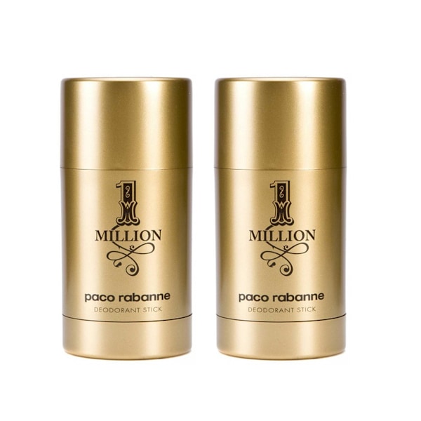 Paco Rabanne 2-pack 1 Million Deostick 75ml Transparent