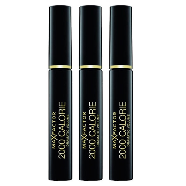 Max Factor 3-pack 2000 Calorie Mascara Black 9ml