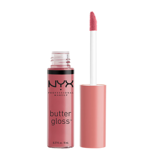 NYX Nyx Prof. Makeup Butter Gloss -15 Angel Food Cake Pink