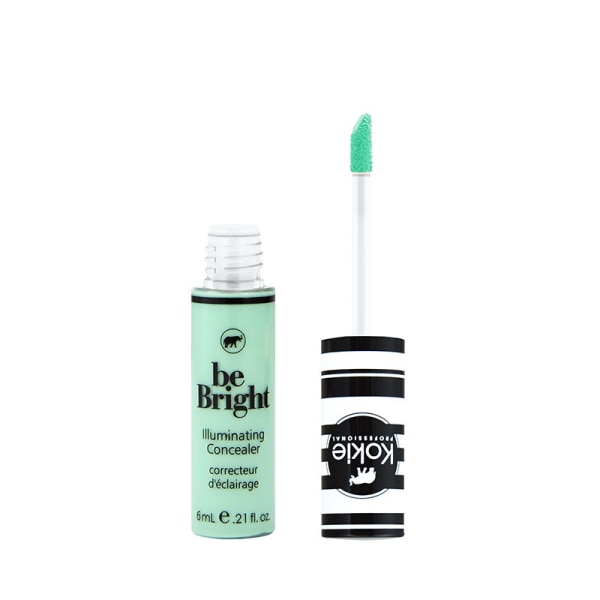 Kokie Cosmetics Be Bright Illuminating Concealer Color Correct - Green