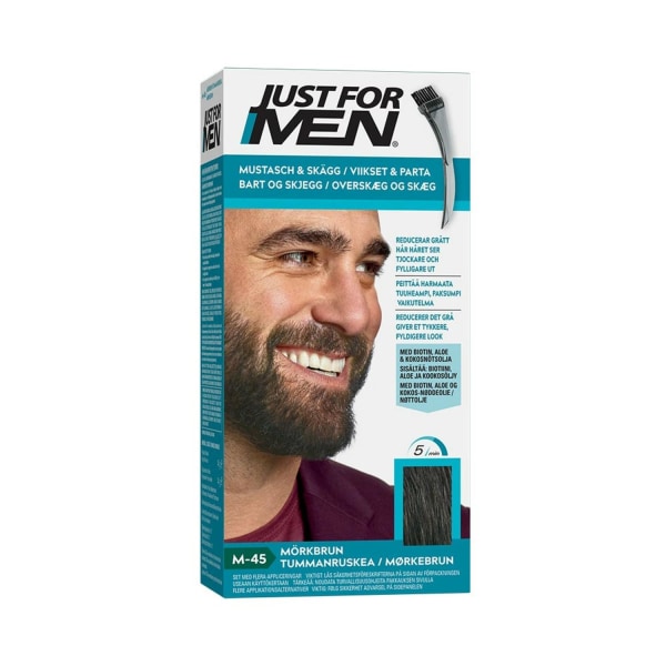 Just for men For Men Moustache & Beard - Dark Brown M45