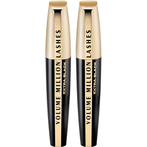 L’Oréal Paris 2-pack L'oréal Volume Million Lashes Mascara Extra Black 9 Svart