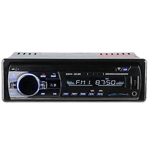 1 Din Bilradio Stereo DVD CD-spiller MP3 USBSDFMAUX-IN In-Dash LCD-skjerm