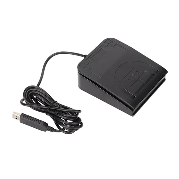 USB Fodpedal med Høj Følsomhed Multifunktionel Ergonomisk Pedal Enkelt Fodpedal til Spil Fotoboks