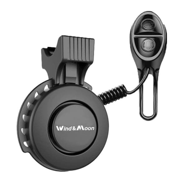 Youngfly Elektrisk Sykkelhorn Sykkelklokke, 120DB Elektronisk Horn USB-plugg 4 Modus Lyd
