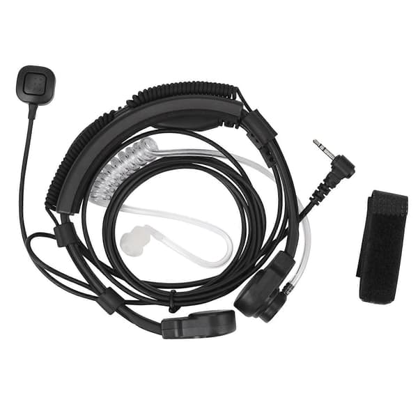 2,5 mm halsmikrofon ørestykke headset mikrofon PTT til Walkie Talkie Radio TLKR T5 T80 T60 T6 T8 Talkabout MR350R T6500
