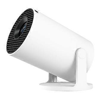 HY300 Pro+ Android 11.0 Mini Projektor WiFi6 Bluetooth-kompatibel 5.4 HD 720P 170 ANSI Lumen Hjem T