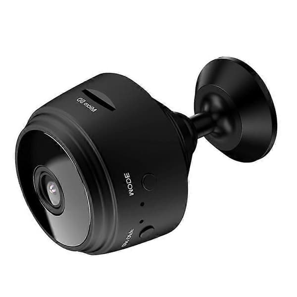 Mini Kamera 1080P WiFi Kamera for Hjemmekontor Sikkerhet, Innendørs Kamera med Bevegelsesdeteksjon Nattsyn