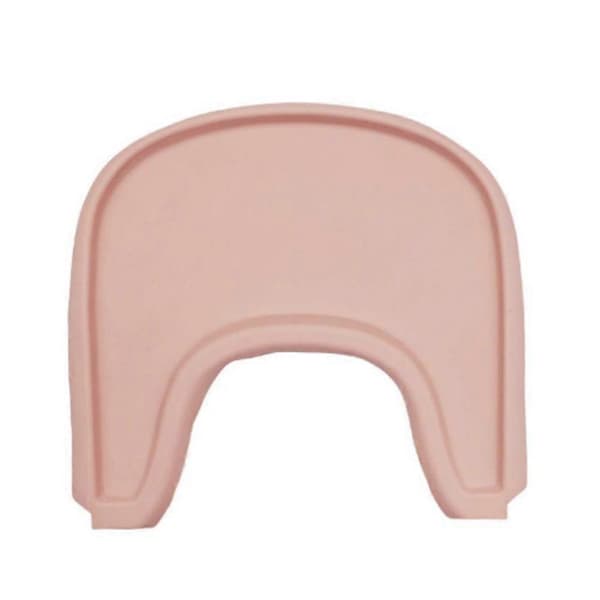Stokke Baby Rosa Högstolsbricka Matta: En enkel silikonmatta utan bricka, som gör måltiderna organiserade, avslappnade och njutbara.