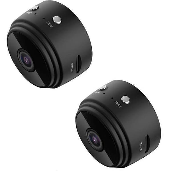 2 kpl A9 Mini Kamera WiFi Langaton Valvonta Turvasuojaus Etävalvonta