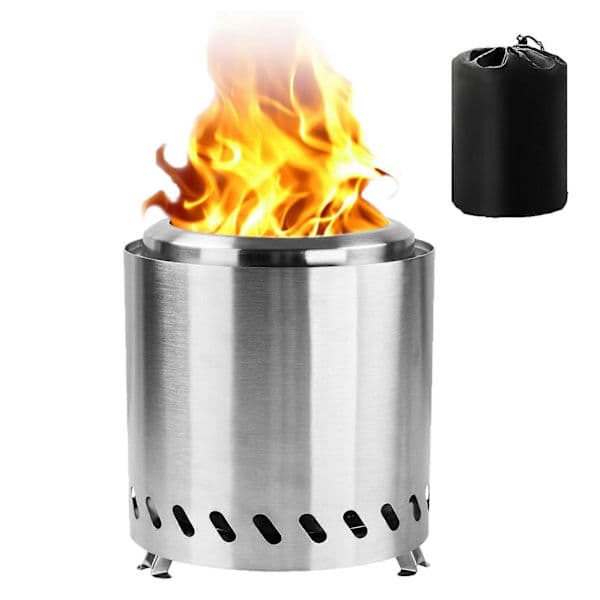 50% rabat - Solo Stove Mesa Bordpejs med stativ | Røgfri minipejs til udendørs brug