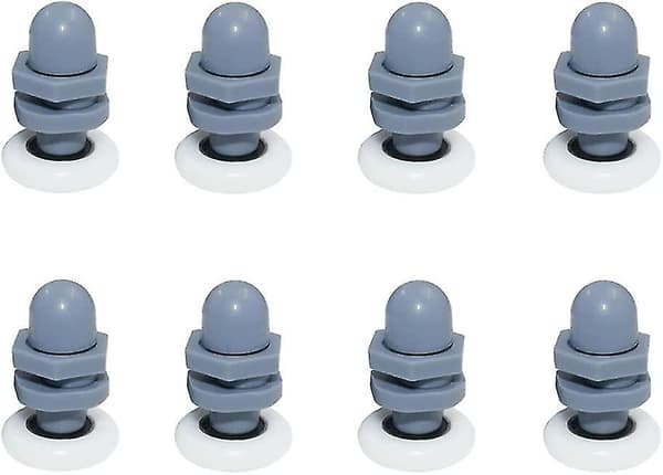 Suihkukaapin vaihto-osat 12 kappaletta Rulla suihkuoville Rullat Suihkuovi 20 mm