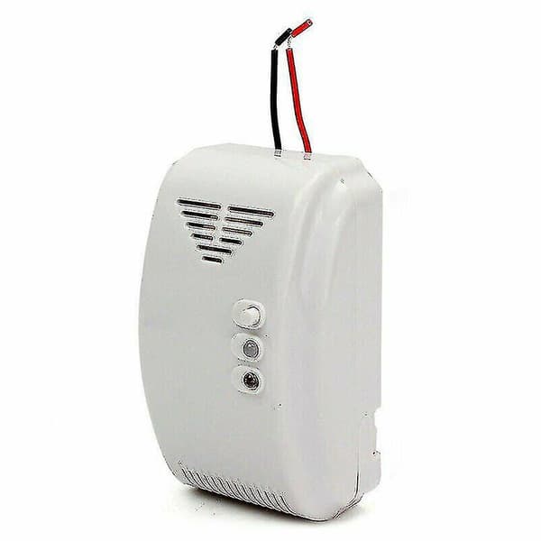 12v gassdetektor sensoralarm propan butan lpg naturgass bobil campingvogn