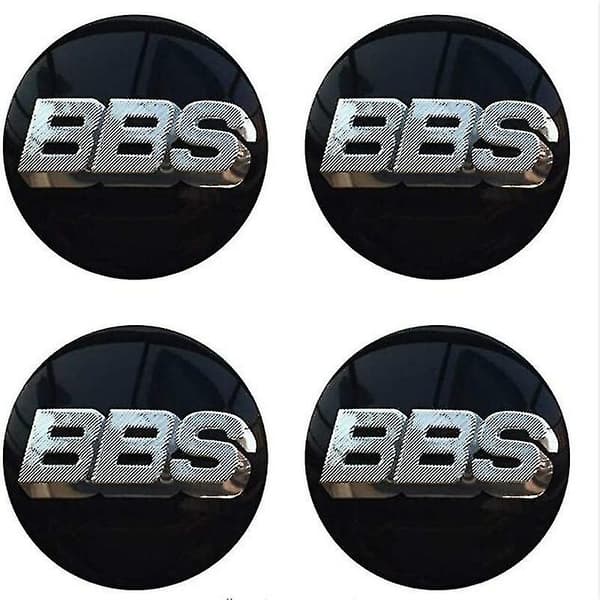 Bbs hjulcenterkapsler emblemer 4 stk. sæt  65mmbbs  bilkapsel logo mærke klistermærke aut