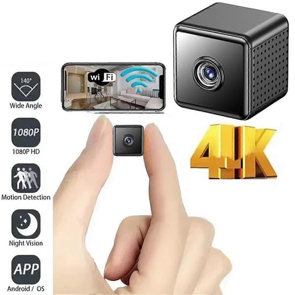 Ny HD 1080P X9 Mini Kamera Hjem Trådløse Wifi Kameraer Utendørs Oppgradert Bevegelsesdeteksjon Nattsyn Kamera