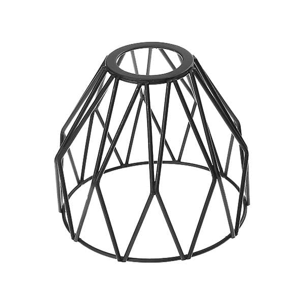 Metall lampe skjerm ledning bur henger anheng pære vakt holder metall lys bur lysarmatur lampe vakt lyspære bur vakt