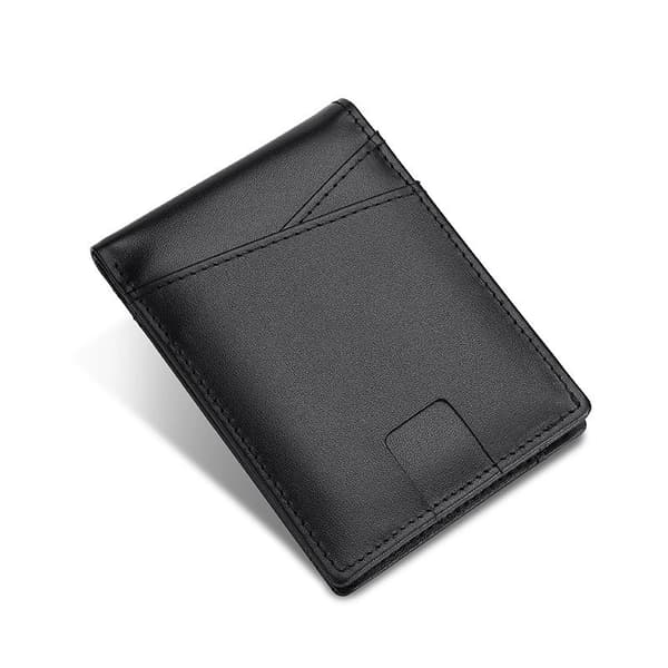 Lommebok for menn i kuskinn med RFID-beskyttelse og antimagnetisk kortholder (1 stk.)