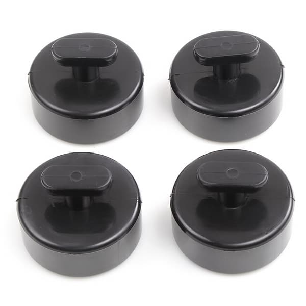 Corvette Jack Pads - 4 stk, sklisikker gummidesign for ishockey, sikker løfting av modell C5 C6 C7 C8 GS, et must-ha tilbehør for garasjen til