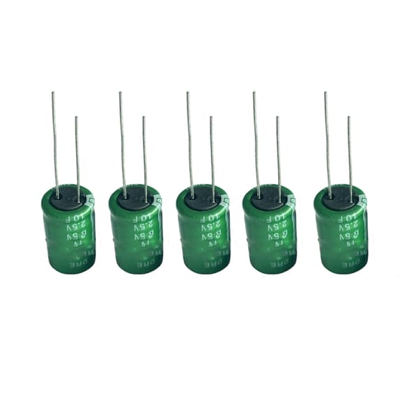 Energilagring 10F 2.5V Superkondensatorer Industriell Lav ESR-design