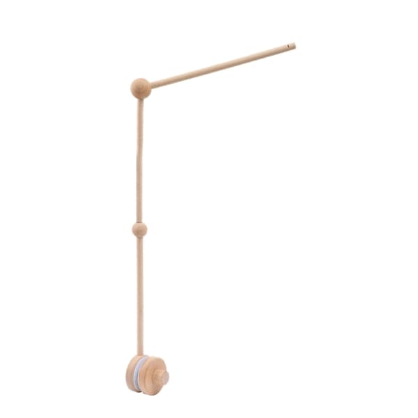 Krybbe uro leketøystativ holder ranglebrakett montering treramme justerbar seng klokke henger uro stativ babyshower gave