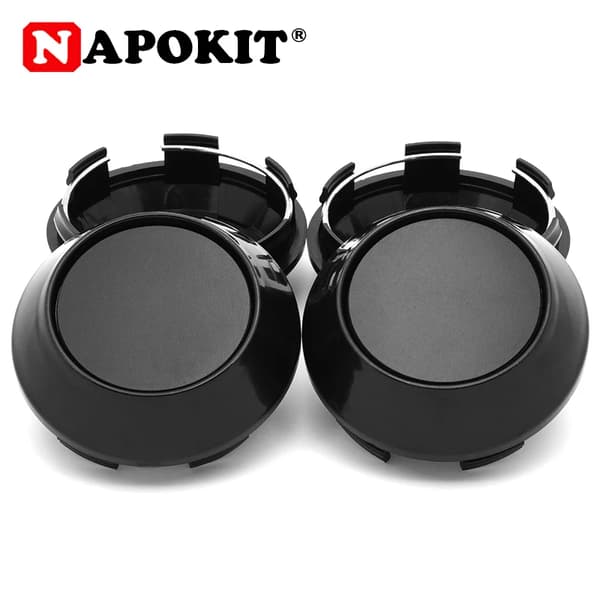 4 st Universal 68mm Bilhjul Navkapsel Sportfälg Centrum Navskydd 62mm Clip Däckkapslar