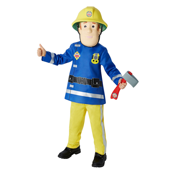 Fireman Sam 98/104 Cl (3-4 År) Brandman