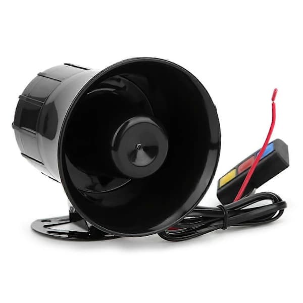 12V 30W Bil 3 Tone Højlydt Horn Højttaler Motorcykel Megafon Elektronisk Advarselssirene Ambulance Horn[co]