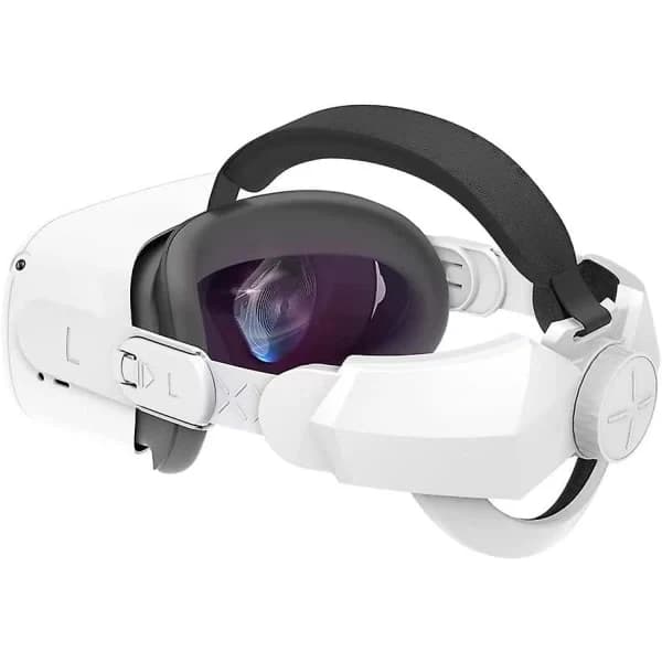 Elite Hovedbånd Kompatibelt Oculus Quest 2 Tilbehør Justerbart Reducer Hovedtryk Komfort VR-spil[co]