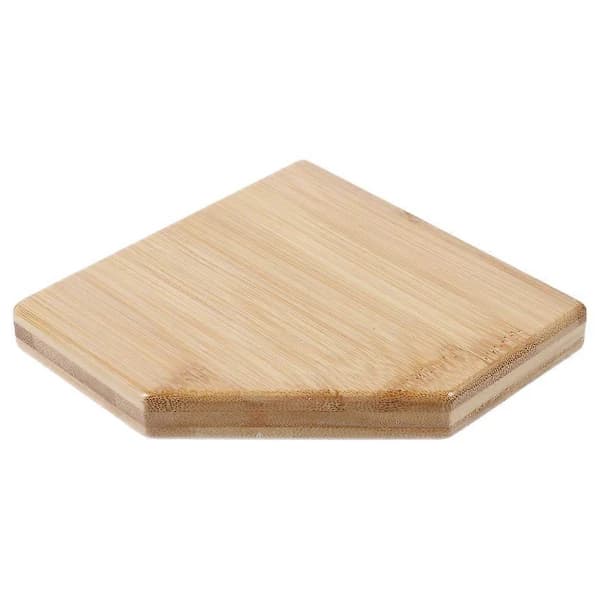 Badrom Triangel Hylle Hjørne Veggorganisator Display Rack Oppbevaring Khaki 17.00X17.00X4.00CM Plassoptimalisering 1-pakning Khaki 17.00X17.00X4.00CM[