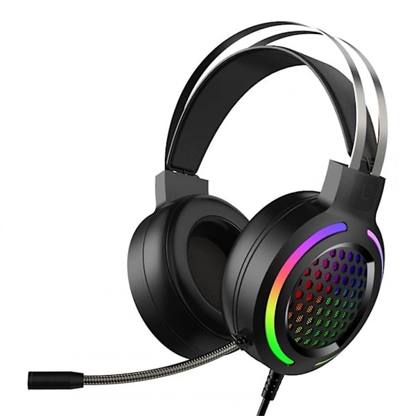 Stereo Hovedtelefoner Gaming Hovedtelefoner Mikrofon Øre Gaming Hovedtelefoner Dobbelte 3,5 mm Headset[CO]