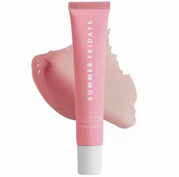 Summer Fridays Tinted Lip Butter Balm - Pleiende vegansk leppepomade for umiddelbar fuktighet, glans og hydrering - Mykgjørende og beroligende hudplei