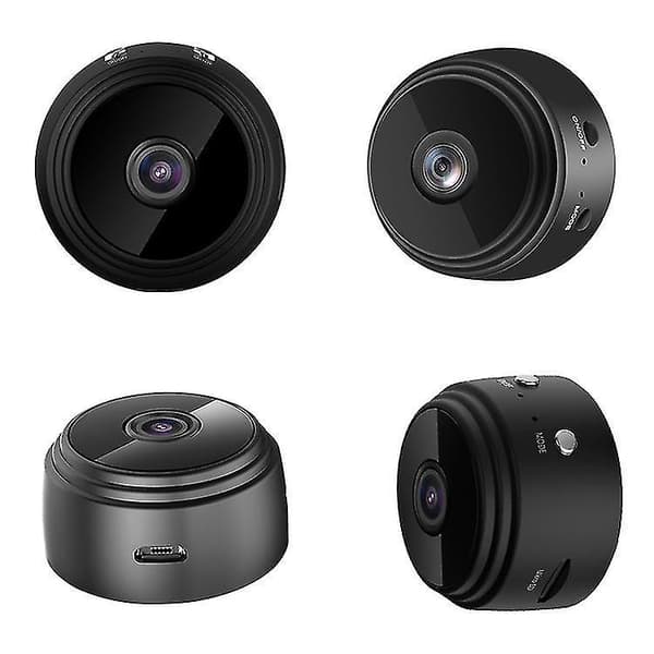Intet Kort Trådløst Kamera 1080p HD Lille Overvågningskamera til Hjemmet med Nattesyn og Bevægelsesdetektering
